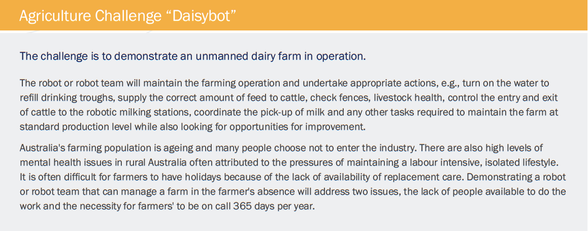 Agriculture Challenge "Daisybot"